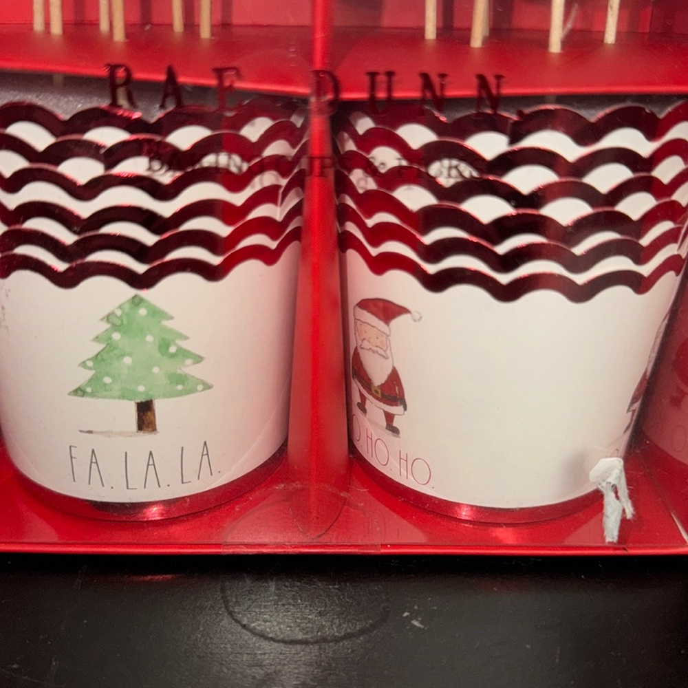 RAE DUNN 12 PIECE BAKING CUPS 12 PIECE STICKS - Picture 2 of 4